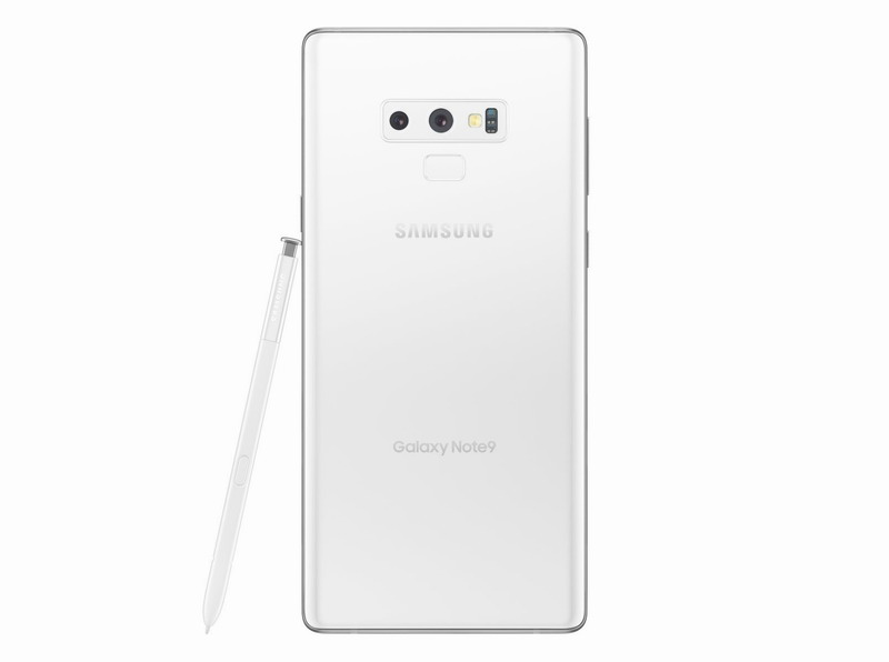 三星Note 9白色版烘托圖曝光：晶亮無暇 你心動了嗎？