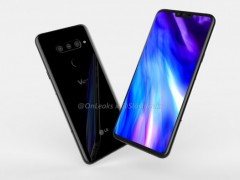 LG V40 ThinQ渲染圖曝光：6.3寸劉海屏、后置三攝