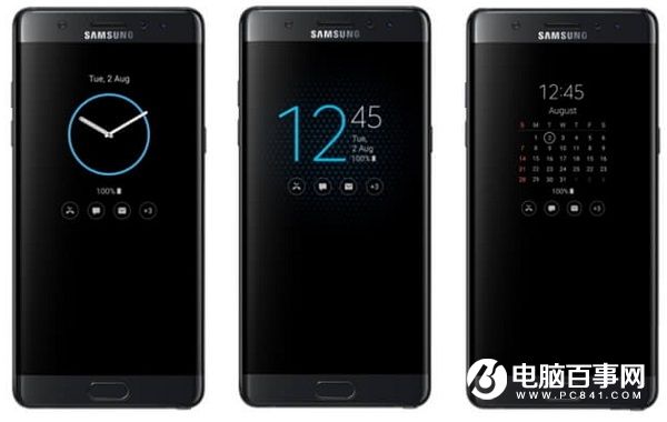 三星Note7屏幕晉級(jí) Always On Display支撐第三方APP