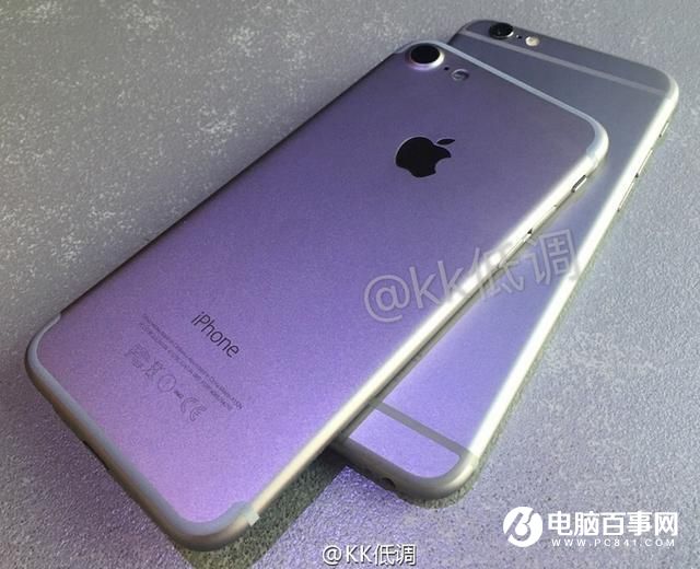 iPhone7與iPhone 6s真機比照圖來了！