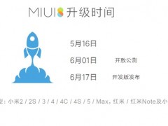 6月1日開放公測 MIUI 8公測支持機型匯總