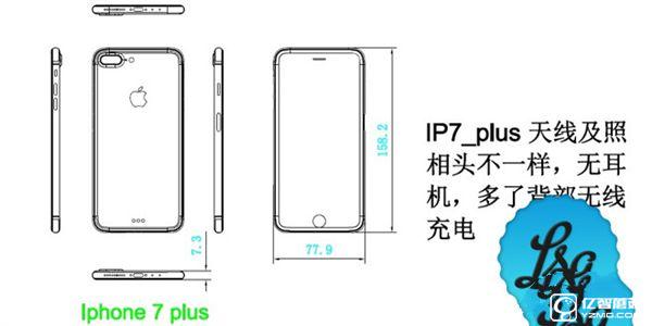 iPhone 7、7 Plus設(shè)計(jì)圖曝光：看完買(mǎi)誰(shuí) 秒懂！