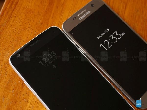 相同支撐息屏提示 三星S7和LG G5你選誰 