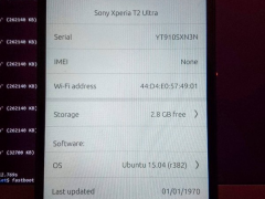 新版索尼T2 Ultra手機(jī)曝光 運(yùn)行Ubuntu系統(tǒng)