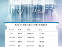 MWC尋寶名單公布 vivo新機就剩最后一個