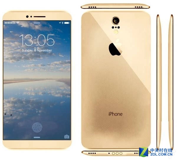 無Home鍵白帶消失 iPhone 7概念圖曝光 